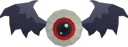 Eyeball Bat Red