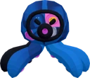 Octopus King Blue
